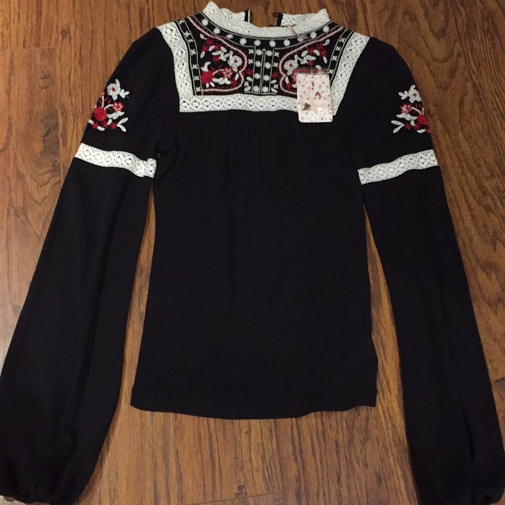 Free people shirt sz small NWT